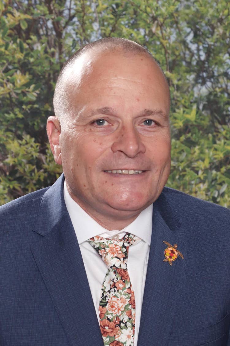 Portrait of Troy King, Principal